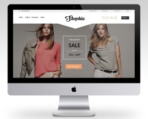 Shophia PSD eCommerce Template