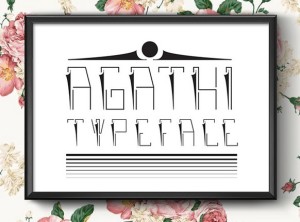 Agathi Vector Typeface