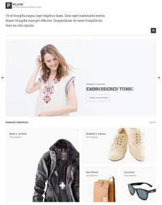 Minimal Clean E-Commerce PSD Template