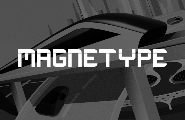 Magnetype Typeface