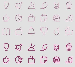 18 Vector Line Icons