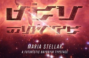 Maria Stellar Typeface