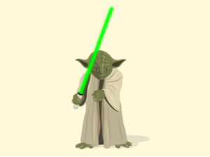 Star Wars Yoda Vector