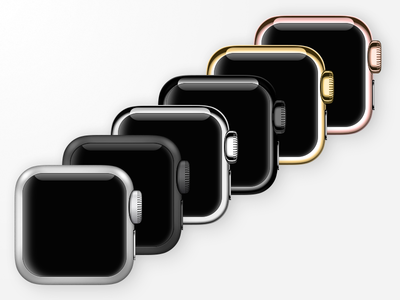 Apple Watch Icons PSD