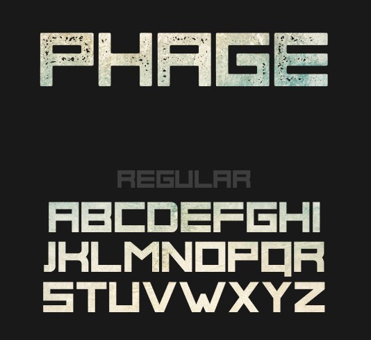 Phage Font