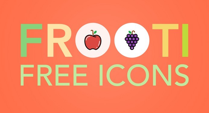 Frooti - 9 Fruit Icons SVG