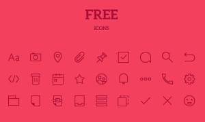 27 Line Icons Vector