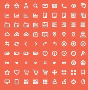 81 Line Icons For Sketch