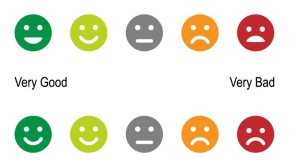 Smiley Rating Icons Vector