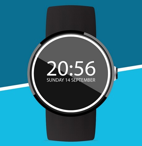 Moto 360 Mockup Vector