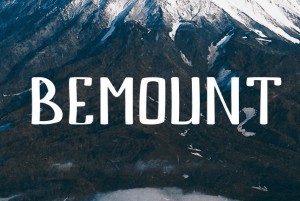 BEMOUNT Hand Written Font