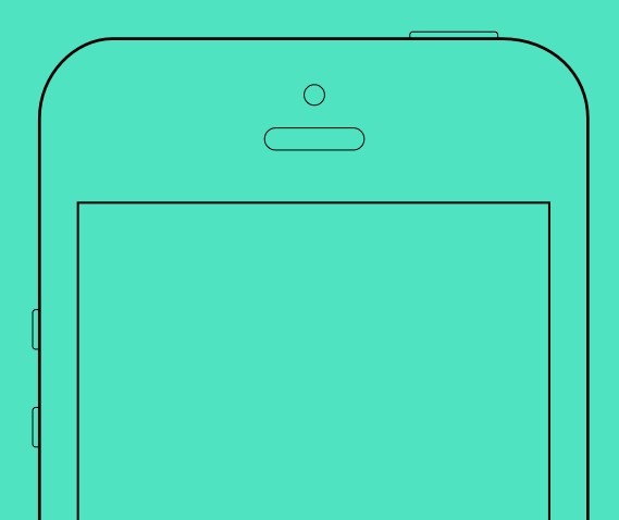 iPhone Wireframe Mockup Sketch