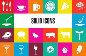 Food & Drink Icon Pack Vector