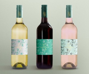 Wine Bottle Display Mockup PSD