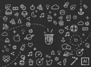 Hand Drawn Fantasmatic Icons Vector