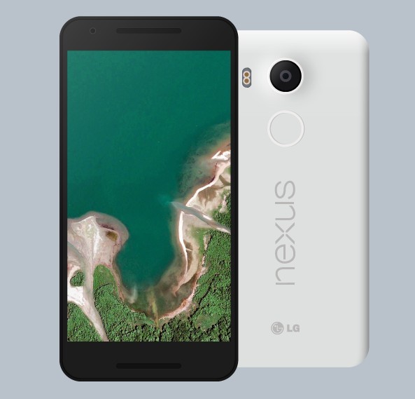 Nexus 5X Vector Mockup