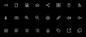 80 UI Line Icons Vector