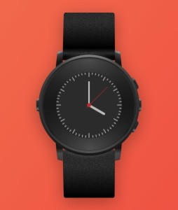 Pebble Smartwatch Template For Sketch