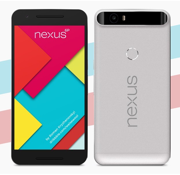 Google Nexus 6P PSD Templates