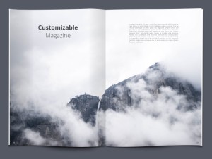 Customizable Magazine Template For Sketch