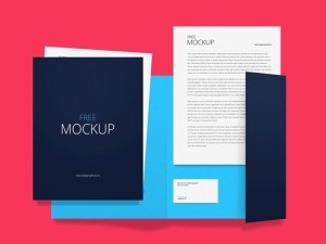 Minimal Corporate Identity Mockup