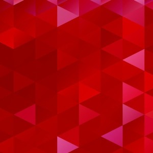 Red Geometric Background Vector