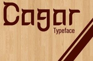 Cagar Typeface