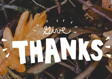 Thanksgiving Words Vector