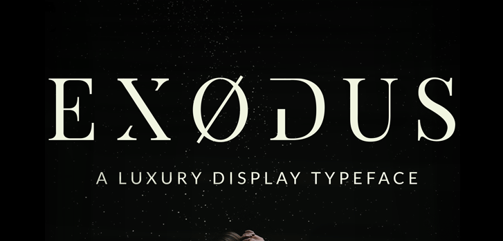 Exodus Display Typeface