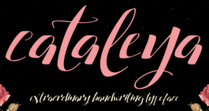 Cataleya Script Typeface