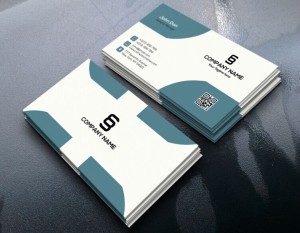 Realistic Corporate Business Card Design PSD