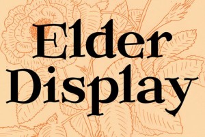 Elder Display Font