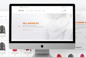 Shopy - Fashion E-commerce Website Template PSD