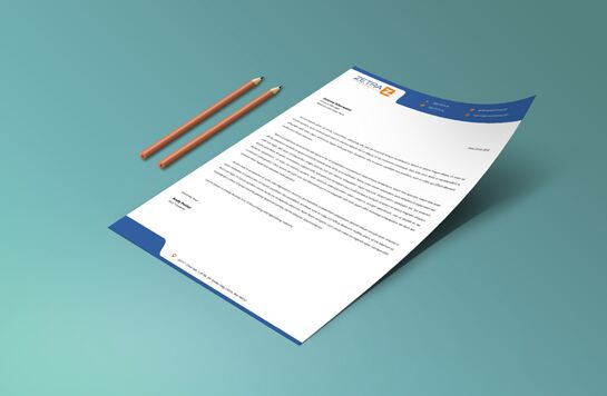 Download Free Realistic Letterhead Mockup PSD - TitanUI