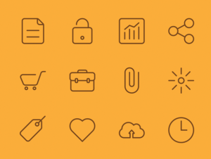 Pixel Perfect Vector Utility Icons