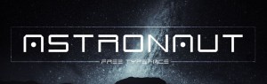 Astronaut Display Typeface