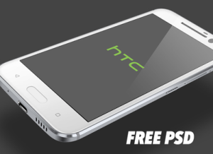 HTC 10 PSD Mockup