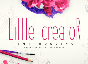 Little Creator Typeface