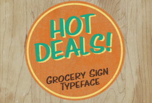 Hot Deals Font