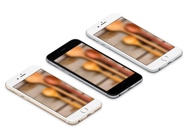 Realistic iPhone 6 6S PSD Mock-ups