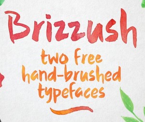 Brizzush Handwriting Typeface