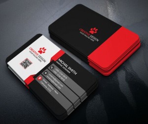 Modern Corporate Business Card Design PSD