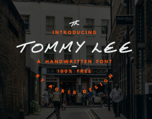 Tommy Lee HandWritten Font