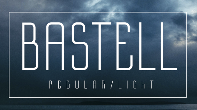 Bastell Display Font