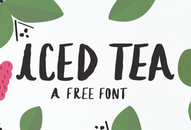 Iced Tea Handwritten Font