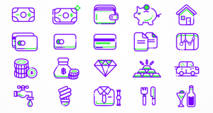 20 Finance Icons SVG