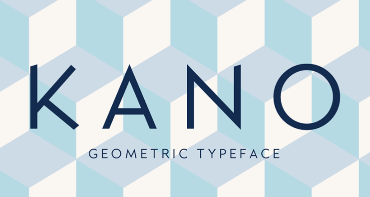 Kano Geometric Font