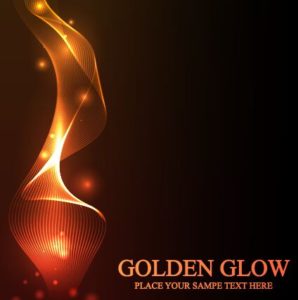 Golden Grow Vector Background #3