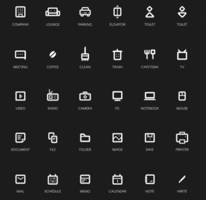 60 Simple Company Line Icons Vector