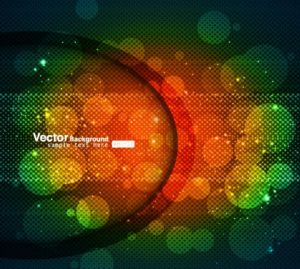 Colorful Bubbles Background Vector